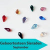 De geboortesteen van september: Saffier