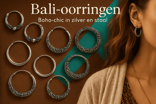 Bali-oorringen – boho-chic in 925 zilver en RVS – maten, materialen en stylingtips – Aramat Jewels