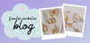 Blog header met gouden sieraden, tekst Soorten oorbellen blog, Elegante Oorhangers Aramat Jewels