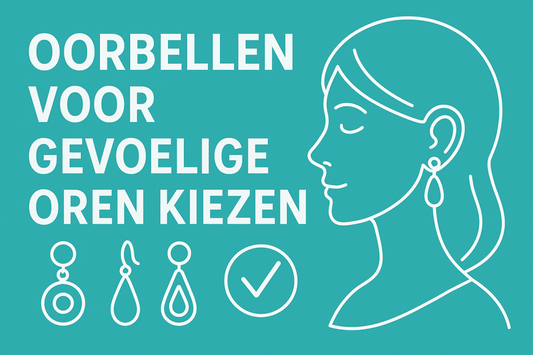 Oorbellen voor gevoelige oren – titanium, 925 zilver en RVS – nikkelvrij en nikkelarm – Aramat Jewels