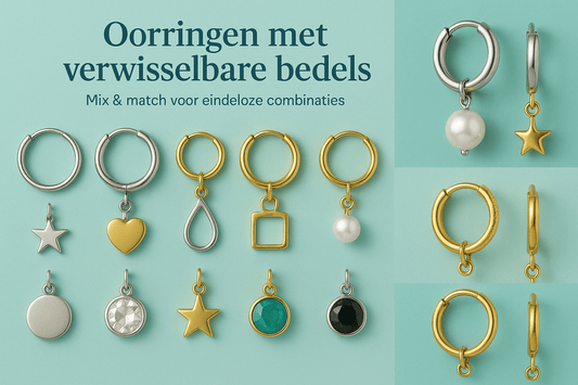 Verwisselbare sieraden bedels combineren Aramat Jewels