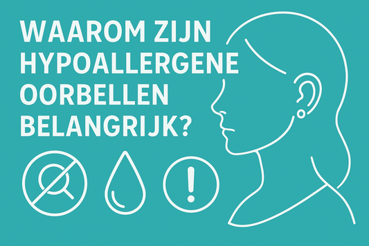 Hypoallergene oorbellen – titanium, 925 zilver en RVS voor gevoelige oren – Aramat Jewels