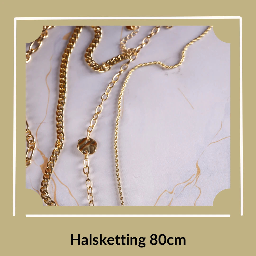 Halsketting 80 Cm
