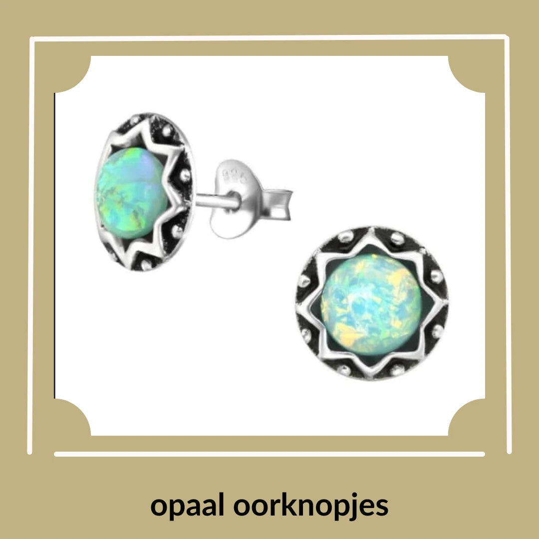 Opaal Oorbellen