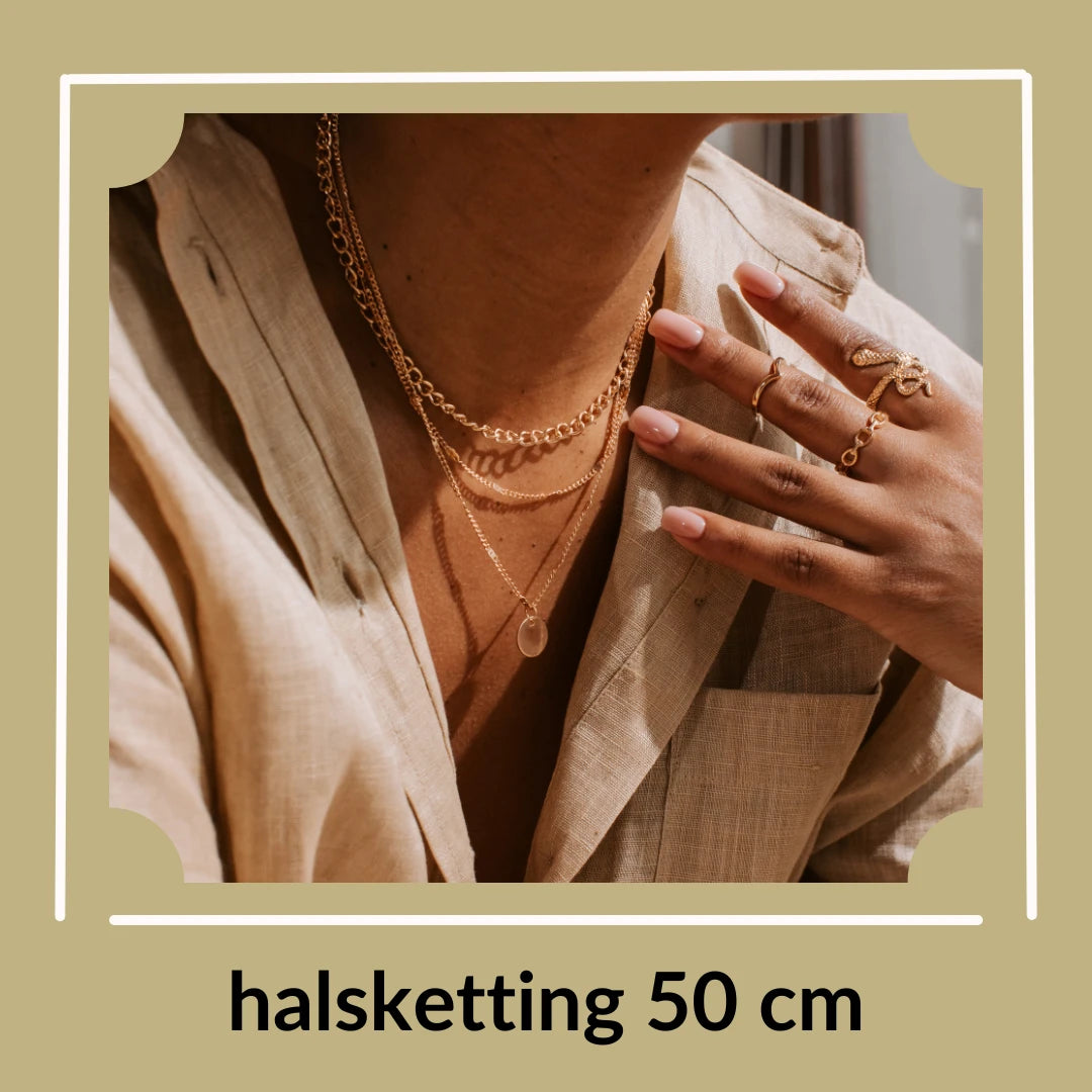 Halsketting 50 Cm