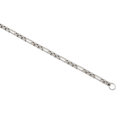 Stalen Fantasie Jasseron Ketting Zilverkleurig RVS – 2.5mm / 3mm / 3.5mm