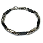 Stoere Konings Schakel Armband met Karabijnslot | Armbanden