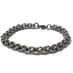 Zilveren Armband Met Jasseron Schakels - Jasseron Schakelarmband Staal 10mm 22cm