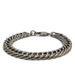 Stalen Schakelarmband Curb Cuban Met Tordesign - 19cm 9mm