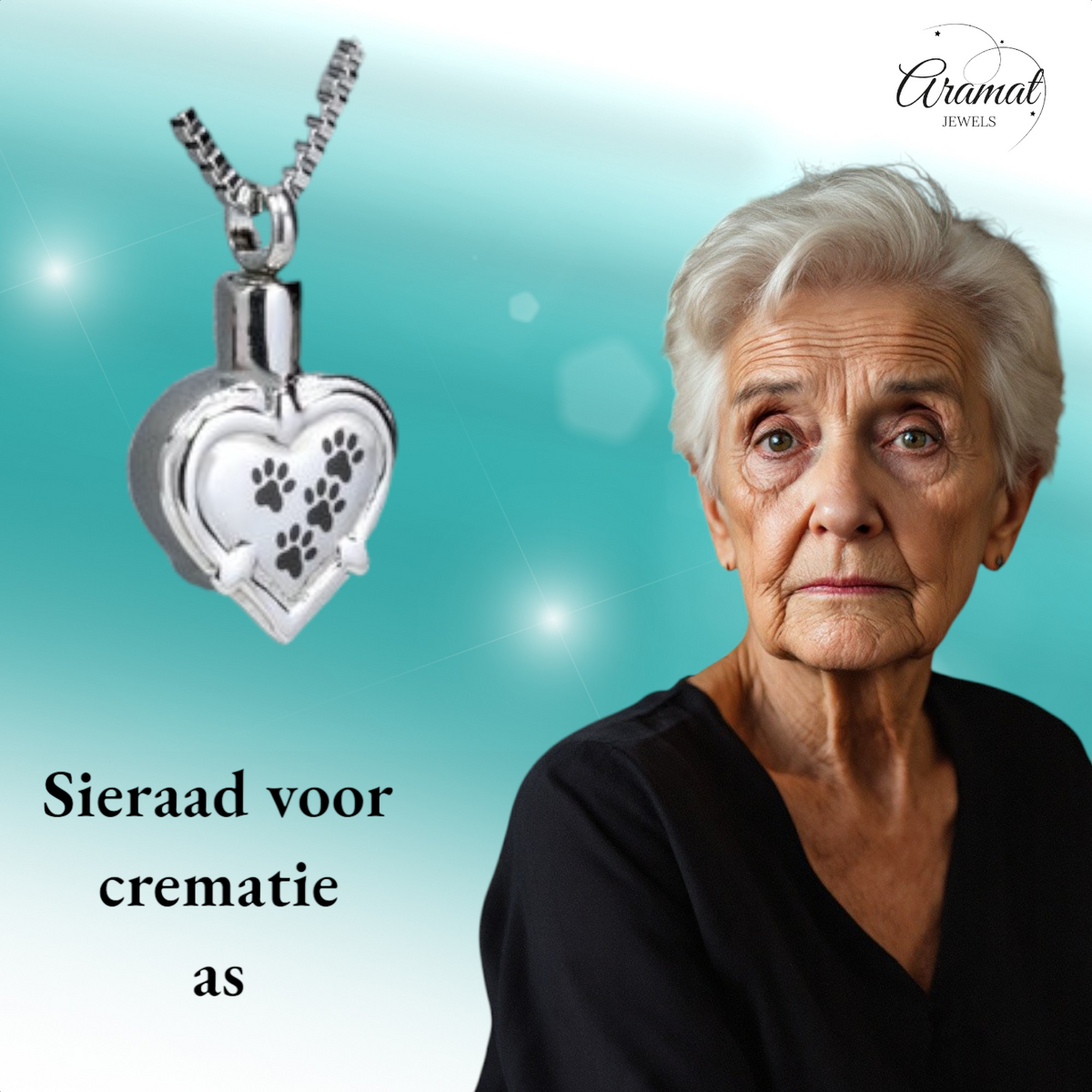 Ashanger hart pootafdrukken – troost & herinnering