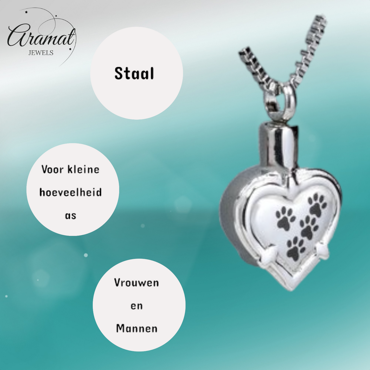 Ashanger hart pootafdrukken – troost & herinnering