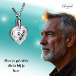 Ashanger hart pootafdrukken – troost & herinnering
