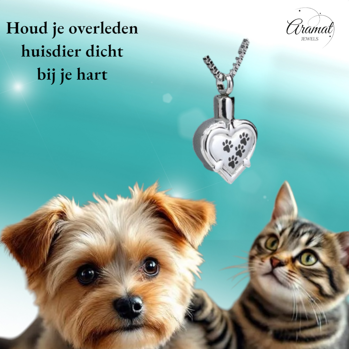 Ashanger hart pootafdrukken – troost & herinnering