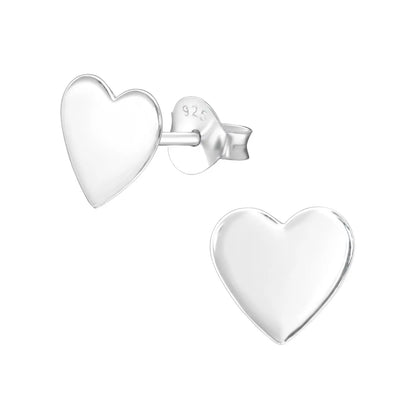 Zilveren Hartjes Oorbellen - Vleugje Liefde | Seo-friendly Alt Text
