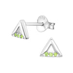 Zilveren Kinderoorstekers Met Peridot, Aramat Jewels®