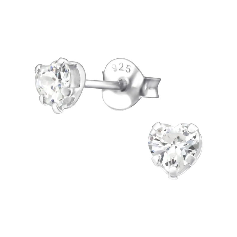 -23040-Zilveren Hartjes Oorbellen-Aramat Jewels 