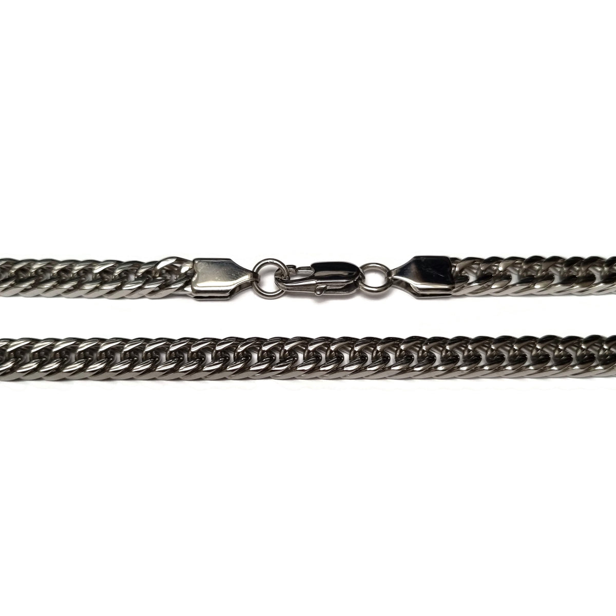 Stalen Curb Chain Halsketting | Halskettingen