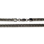 Stalen Curb Chain Halsketting | Halskettingen