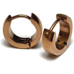 Gouden Oorringen Staal 14mm Van Aramat Jewels®