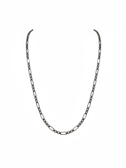 Stalen Fantasie Jasseron Ketting Zwart RVS – 2.5mm / 3mm / 3.5mm