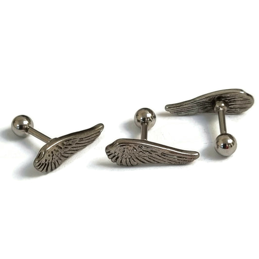 Zilveren Manchetknopen Met Vleugels - Helixpiercing Vleugel