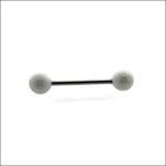 Trendy Parel Tongpiercing -staal | Lichaamssieraden