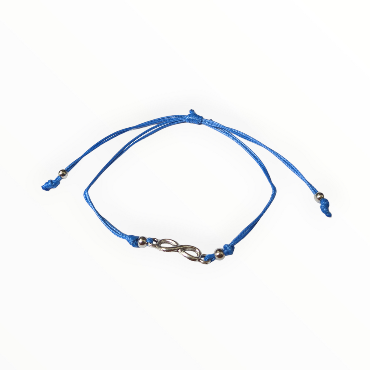 Infinity Touw Armband Oneindig Symbool Konings Blauw | Armbanden