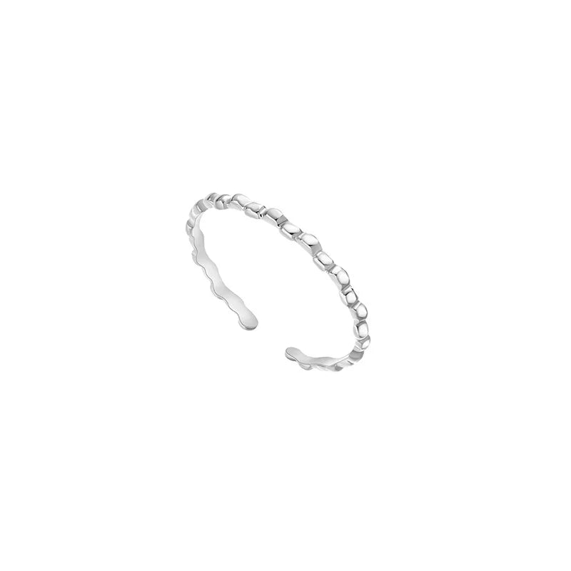 Steel Women's Ring - Narrow &amp; Adjustable - 2mm - Stainless Steel 
