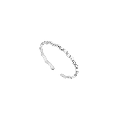 Steel Women's Ring - Narrow &amp; Adjustable - 2mm - Stainless Steel 