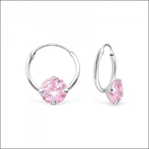 Roze Zirkonia Oorbellen - Aramat Jewels®