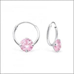 Roze Zirkonia Oorbellen - Aramat Jewels®