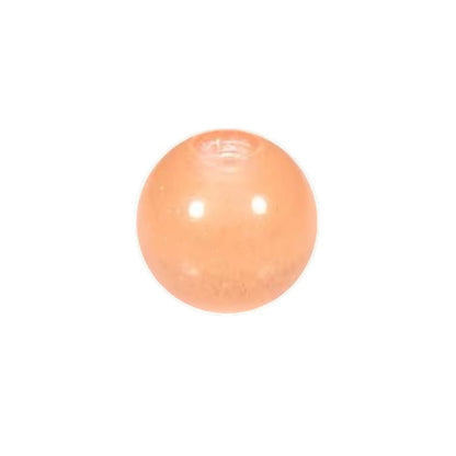 Aramat Jewels glow in the dark acryl piercing balletje van 6mm voor tong- of navelpiercings in een zachte kleur.