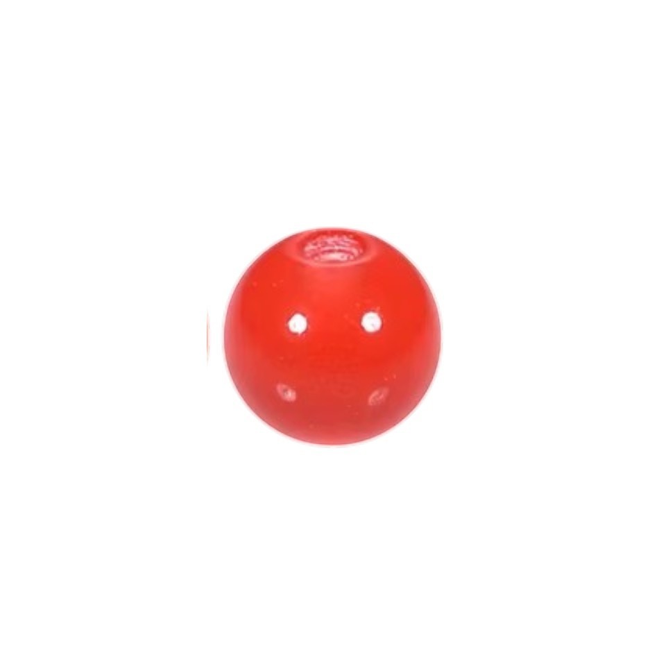 Rood Aramat Jewels glow in the dark piercing balletje van 5mm acryl voor tong- of navelpiercing.