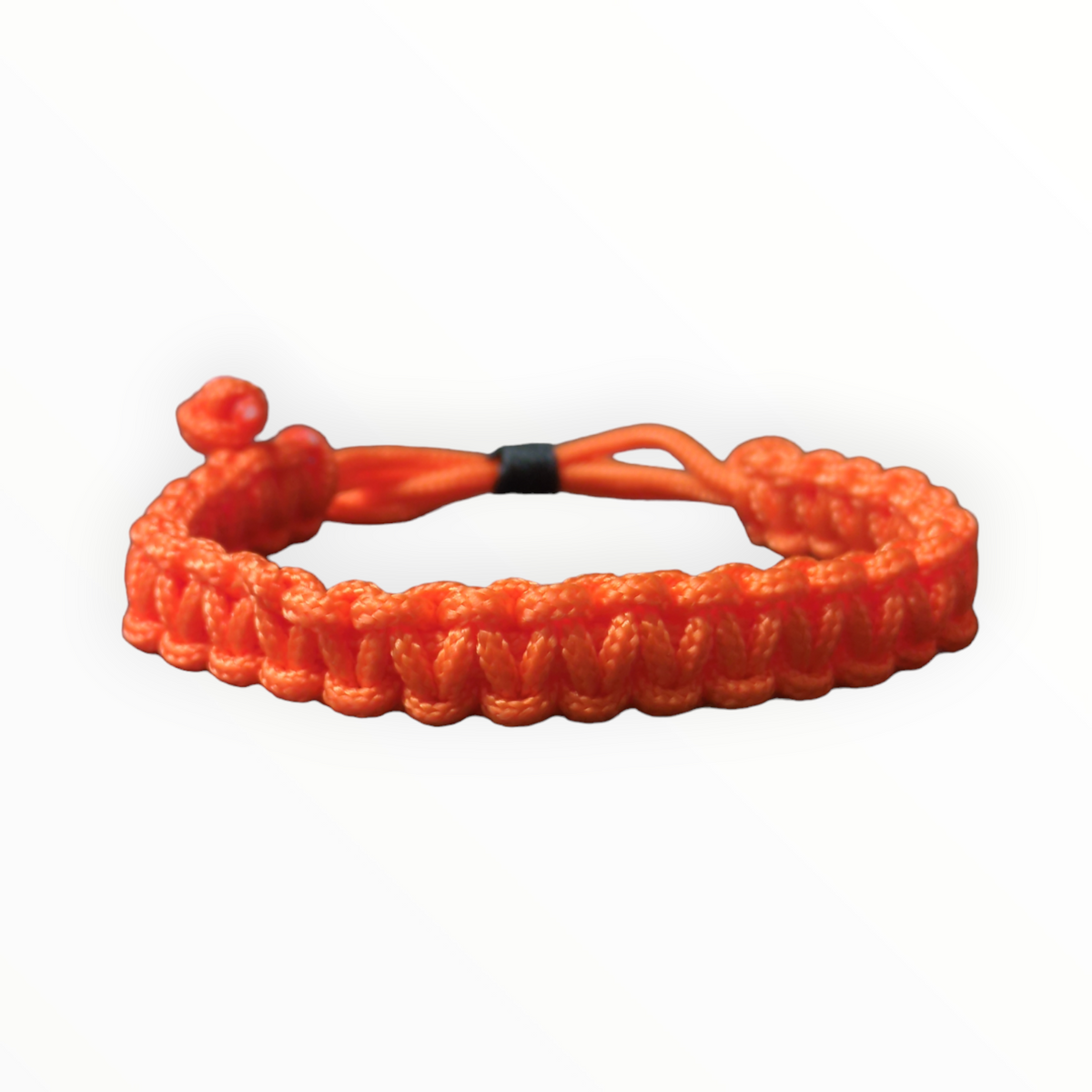 Verstelbare Nylon Armband Dames en Mannen Oranje | Armbanden