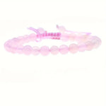 Roze Kwarts Armband Verstelbaar | Armbanden