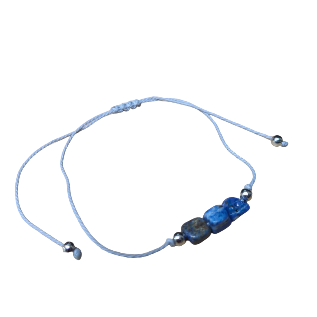 Verstelbare Geboortesteen Armband September - Lapis Lazuli | Armbanden