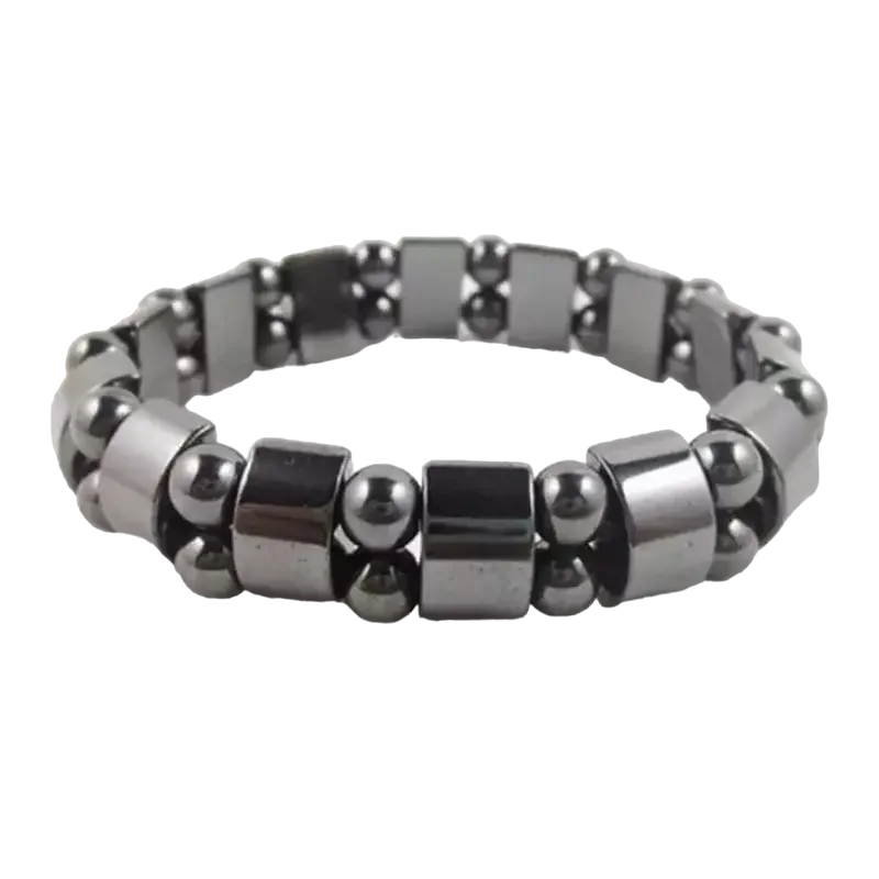 Verstelbare Natuursteen Armband met Hematiet | Armbanden