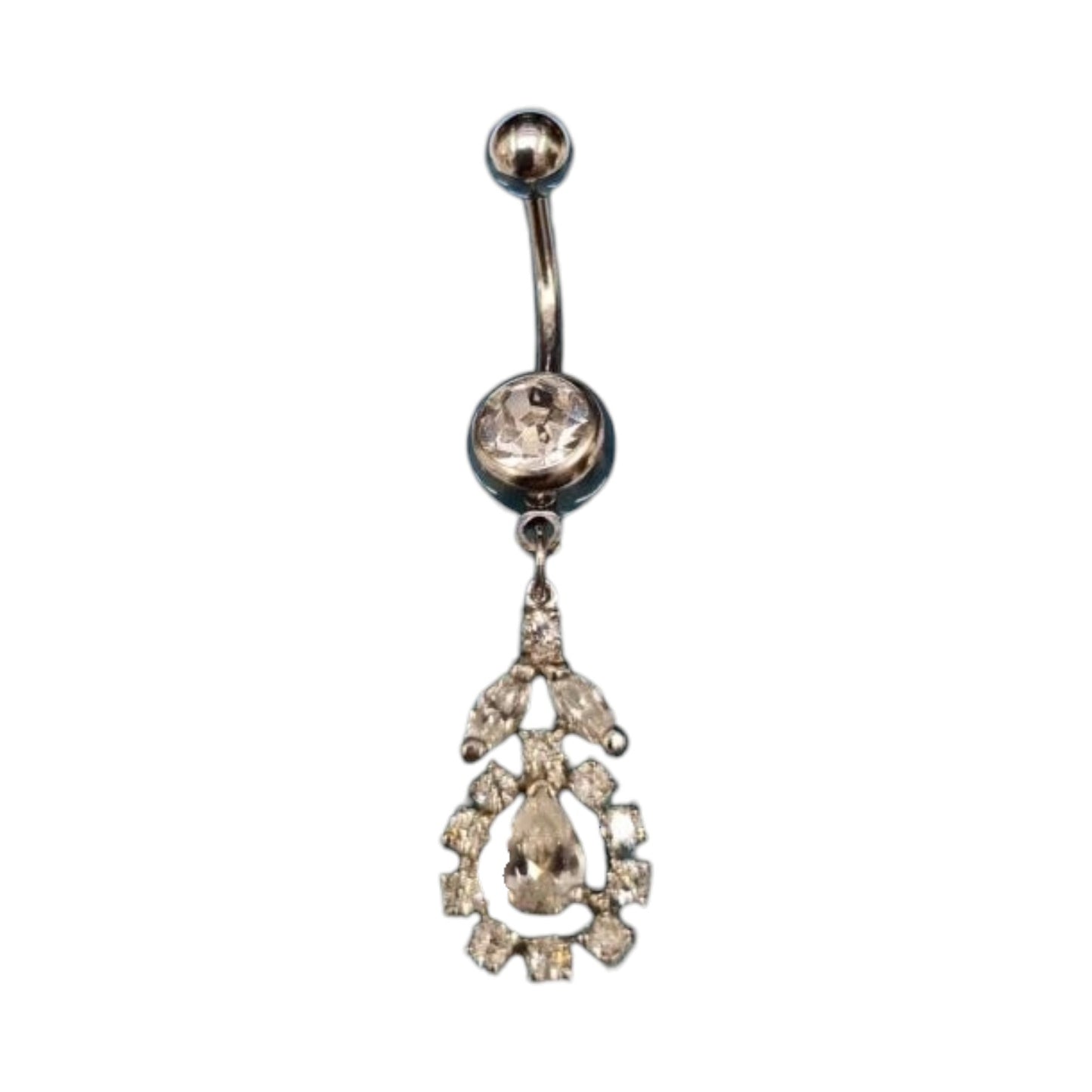 Flower Pendant Navel Piercing
