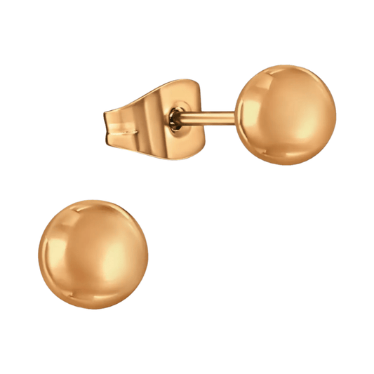 Bolletjes oorbellen – rosékleur – 5mm - oor2726 - 13819 - Oorbellen kopen# - 5mm - alles - bolletjes