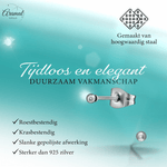 Bolletjes oorbellen – zilverkleur – 2mm - oor2742 - XE2224 - Oorbellen kopen# - 2mm - alles - bolletjes