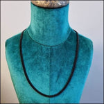 Mannequin Met Zwarte Gourmetketting 60cm - Zwart Staal Heren Dames