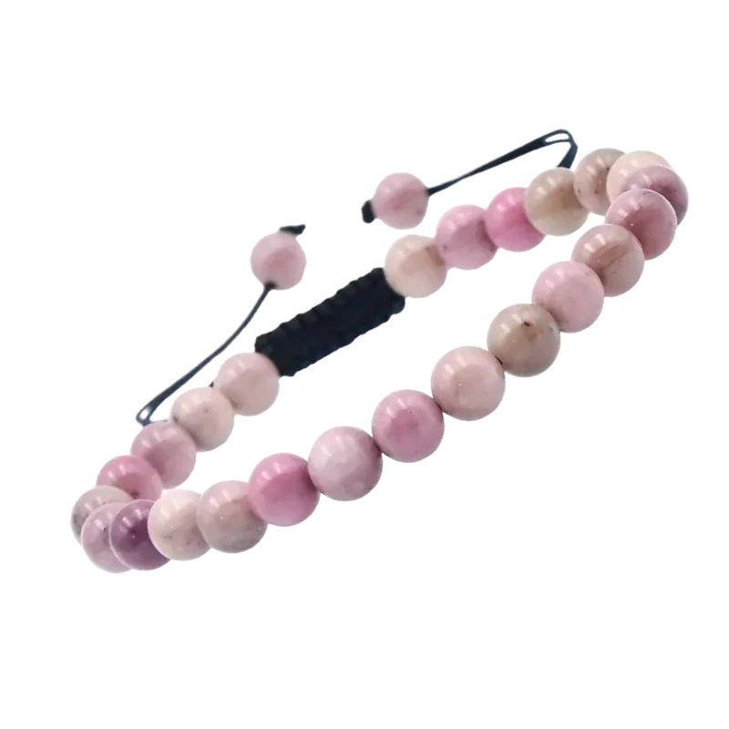 Verstelbaar Rhodochrosiet Natuursteen Armband | Armbanden