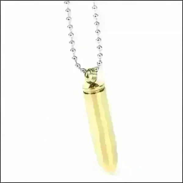 Stalen Bullet Hanger Met Kogel Op Een Ketting