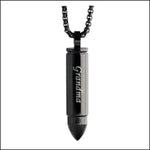 Stalen Kogel Ashanger Bullet Met Kogel Hangertje - Aramat Jewels.