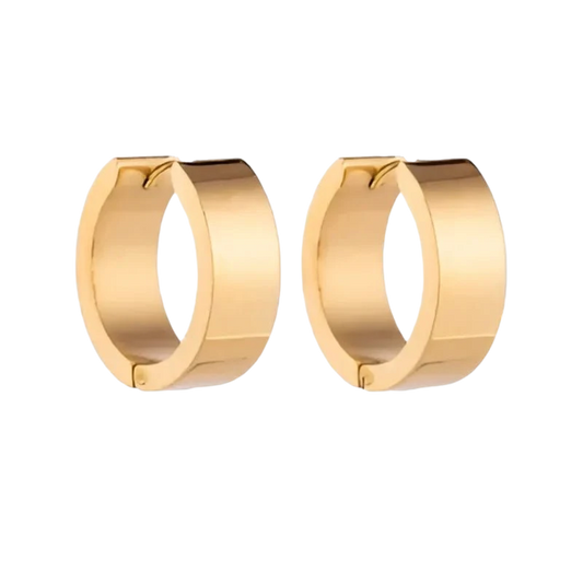 Shiny Gold Earrings from Aramat Jewels®