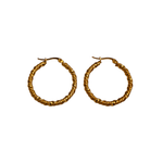 Goudkleurige RVS wikkeloorringen 30mm - oor6377 - 528913 - Oorringen kopen# - 30mm - alles - cadeau