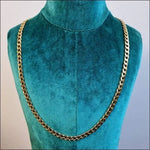 Stalen Cuban Chain Ketting Met Mannequin En Ketting