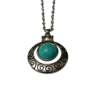 Bohemien Halsketting Met Turquoise Steen Van Aramat Jewels®