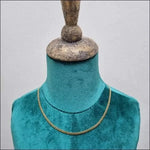 Gouden Gourmet Ketting Mannequin - Aramat Jewels