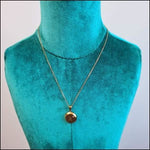 Ketting Met Gouden Disc Van Chirurgisch Staal - Aramat Jewels.